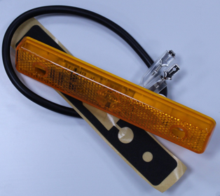 Rectangle Amber Side Marker LED