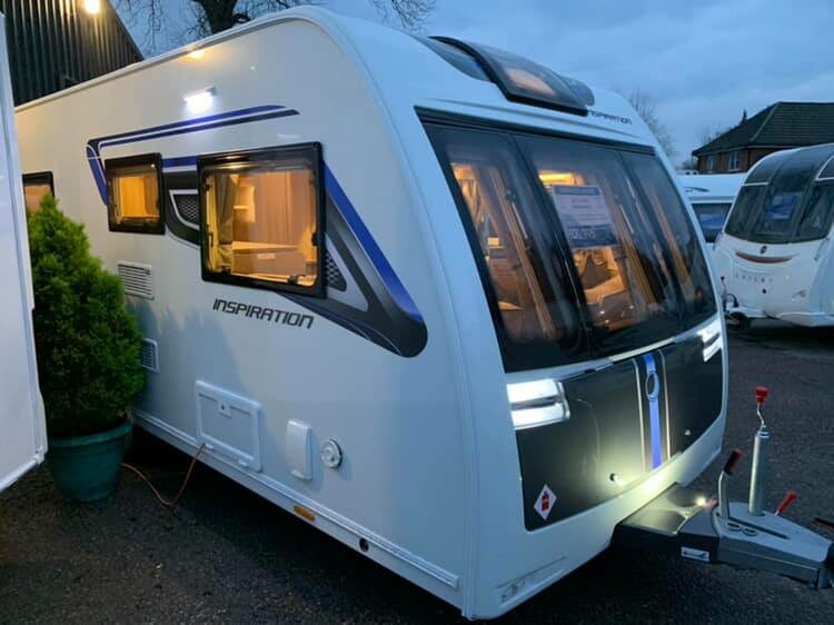 Brand new Lunar Inspiration Exclusive to Winchester Caravans
