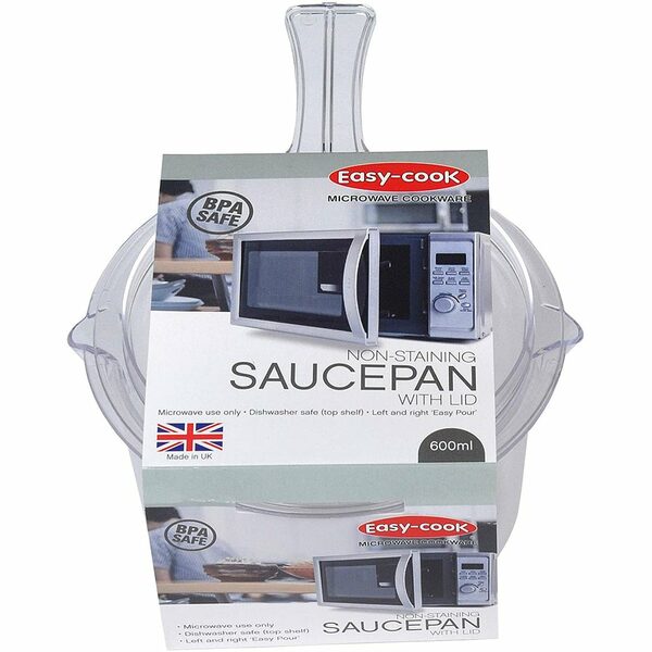 Easy Cook Microwave Saucepan 600ml