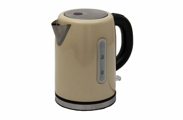 Low Wattage Kampa Tempest 1.7L Red Stainless Steel Kettle & Deco 2 Slice Toaster Twin Pack