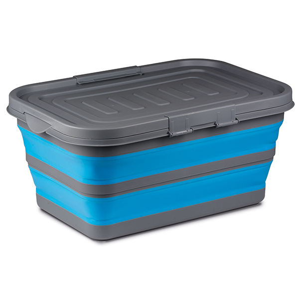 Kampa Large Storage Box (Collapsible) - Blue