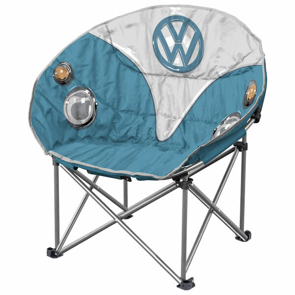 Blue VW Folding Moon Chair